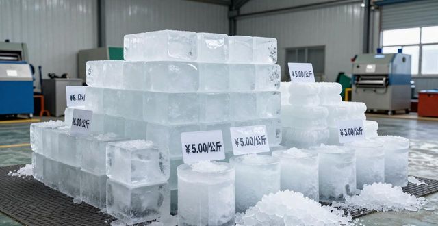 淄博食用冰块多少钱 良臣制冰厂最新报价