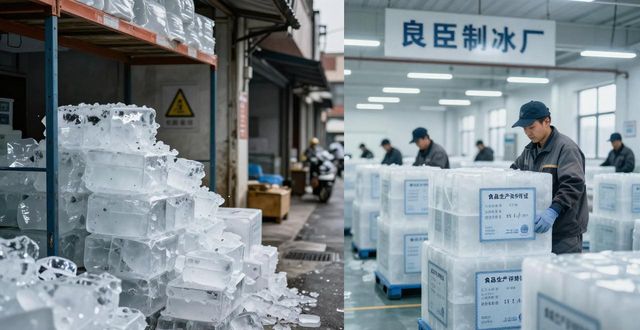 淄博食用冰块怎么订 良臣制冰厂直送更省心