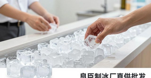 淄博食用冰销售 良臣制冰厂直供批发